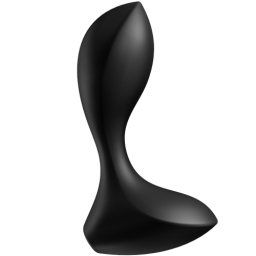 Анален вибратор Медицински силикон "BACKDOOR LOVER BLACK" 11 см