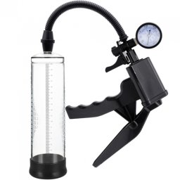 Пенис помпа с манометър "PASSION PUMP" 20 см