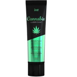 Лубрикант на водна основа с конопено семе "INTT CANNABIS" 100 мл - аромат Канабис