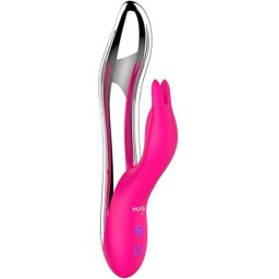 Мултифункционален светещ вибратор "LIGHT UP NAGHI" 19 см