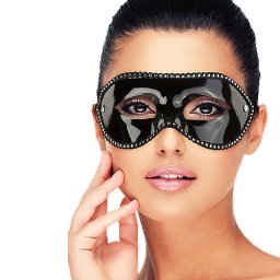 Маска за лице "PARTY BLACK"