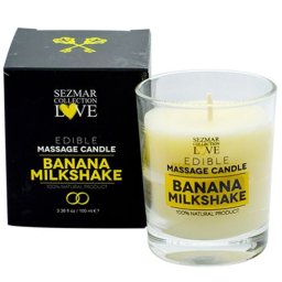 Релаксираща масажна свещ "BANANA MILKSHAKE" 100 мл