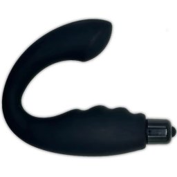 Вибратор за G-точка и простата "SUNLIGHT BLACK" 19 см