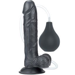 Празнеща се отливка "SQUIRT EXTREME BLACK" 23 см
