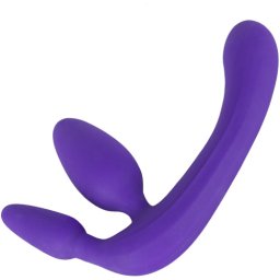 Тройно дилдо за Strap On "TRIPLE PLEASURE" 15 х 10 х 9 см