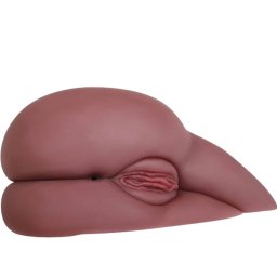 Реалистичен мастурбатор - вагина и анус "ANA FOXXX" 25 x 19 см