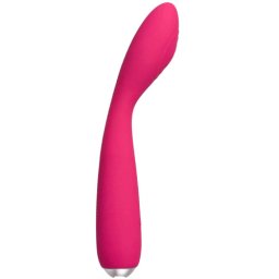 Луксозен вибратор и стимулатор за G-точка "SVAKOM IRIS PINK" 18.5 см