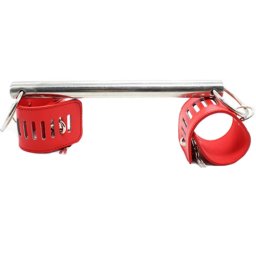 BDSM ограничител с белезници "ONLY RED" 30 см