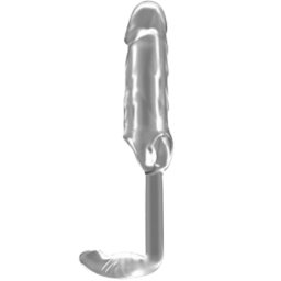 Пенис удебелител с анална приставка "SONO No38" 15.2 см