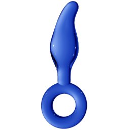 Стъклено дилдо за G-точка "CHRYSTALINO GRIPPER" 17 см