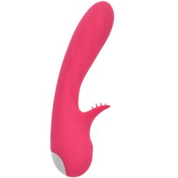Мултифункционален вибратор Медицински силикон "IVI PINK" 18 см