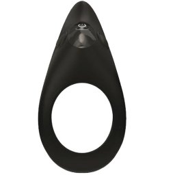 Луксозен вибриращ пенис ринг "WONDER RING BLACK" Презареждащ се