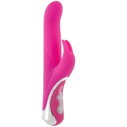 Мулти-функционален вибратор Медицински силикон "DEVO PINK" 23 см