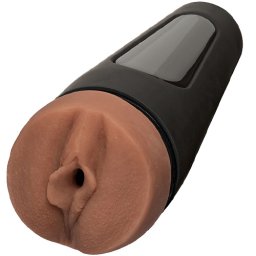 Ултра-реалистичен мастурбатор Кибер кожа "MAINSQUEEZE HONEY GOLD" 23 см