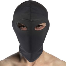 Маска за лице с отвори "LILITH BLACK"