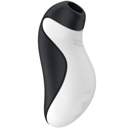 Клиторен стимулатор и масажор с вибрации и въздушни вълни "SATISFYER ORCA AIR PULSE" 12 см