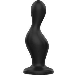 Анален разширител Butt Plug Медицински силикон "BUST BLACK" 12 см