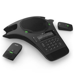 Конферентен телефон Snom C520, 3 SIP акаунта, PoE, DECT обхват до 50м, Bluetooth, LAN, черен