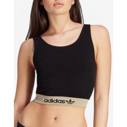 ADIDAS Originals Ribbed Modern Flex Brami Underwear Black