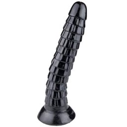 Пенис отливка - дилдо "PANGOLIN BLACK" 27 см