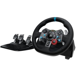 Logitech G29 Driving Force Racing Wheel, PlayStation 4, PlayStation 3, PC,