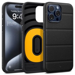 Гръб Spigen Caseology Athlex за iPhone 15 Pro - Черен