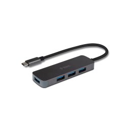 Хъб ttec Type-C - USB-A 3.0 x4 Converter / Hub /Multiplexer (MacBook comp.) - Черн
