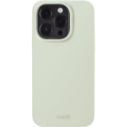 Гръб Holdit Silicone Case за iPhone 14 Pro - Зелен