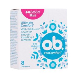 o.b. ProComfort Mini тампони с лесно поставяне и изваждане 8 бр