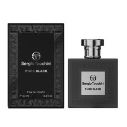 Sergio Tacchini Pure Black Performance Collection Eau de Toilette 100 ml за мъже