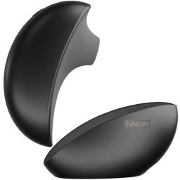 Импулсен стимулатор със засмукваща функция "SVAKOM PULSE GALAXIE BLACK" с Мобилно приложение