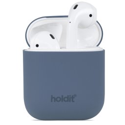 Kaлъф Holdit Silicone Case за AirPods 1/2 - Pacific Blue
