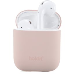Kaлъф Holdit Silicone Case за AirPods 1/2 - Бледо розов