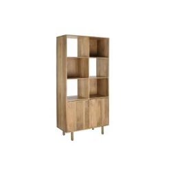 Лавица DKD Home Decor Естествен Златен Дърво манго 90 x 40 x 180 cm