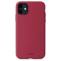 Гръб Holdit Silicone Case за iPhone 11/XR - Red Velvet