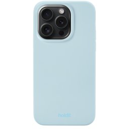 Гръб Holdit Silicone Case за iPhone 14 Pro - Mineral Blue