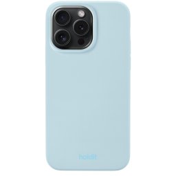 Гръб Holdit Silicone Case за iPhone 15 ProMax - Mineral Blue