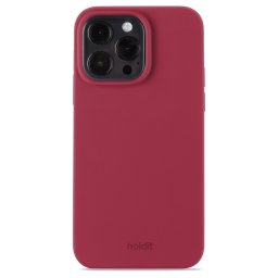 Гръб Holdit Silicone Case за iPhone 15 ProMax - Red Velvet