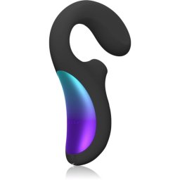 Lelo Enigma Wave Dual Stimulation вибратор със стимулиране на клитора black 18,2 см