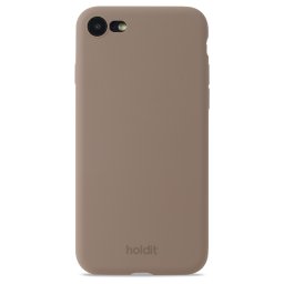 Гръб Holdit Silicone Case за iPhone 7/8/SE - Mocha Brown