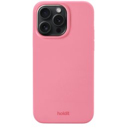 Гръб Holdit Silicone Case за iPhone 15 ProMax - Rouge Pink