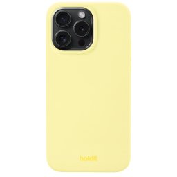 Гръб Holdit Silicone Case за iPhone 15 ProMax - Lemonade
