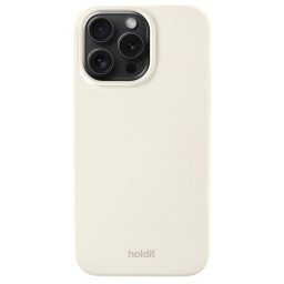 Гръб Holdit Silicone Case за iPhone 15 ProMax - Soft Linen
