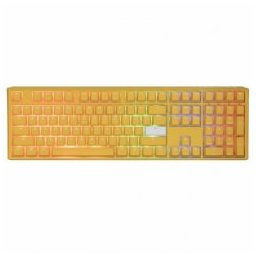 Keyboard One 3 Yellow Full-Size Cherry MX Clear
