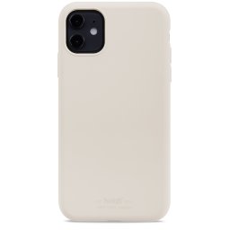 Гръб Holdit Silicone Case за iPhone 11/XR - Light Beige