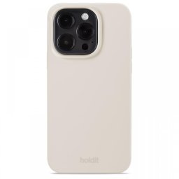 Гръб Holdit Silicone Case за iPhone 14 Pro - Light Beige