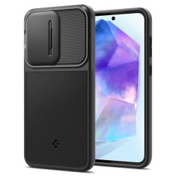 Гръб Spigen Optik Armor за Samsung Galaxy A55 - Черен