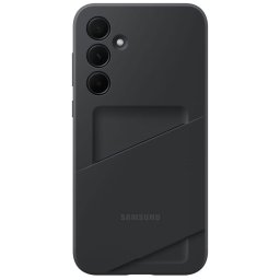 Оригинален гръб Samsung Card Slot Cover за Galaxy A35 5G - Черен, EF-OA356TBE