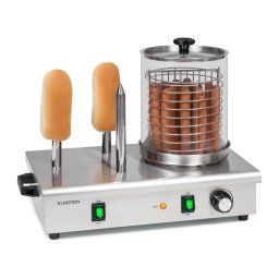 Klarstein Wurstfabrik 600, уред за хотдог, 600 W, 5 l, 30 - 100 ° C, стъкло, неръждаема стомана (TK56-Wurstfabrik-600)
