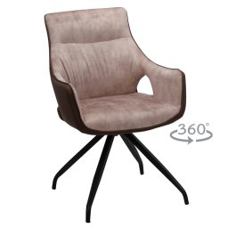 Трапезен стол DUDLEY - бежов MJ 1